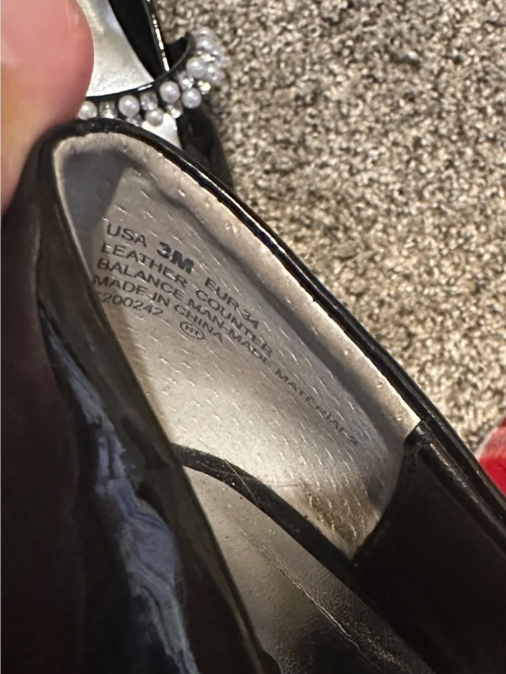 Nina black patent